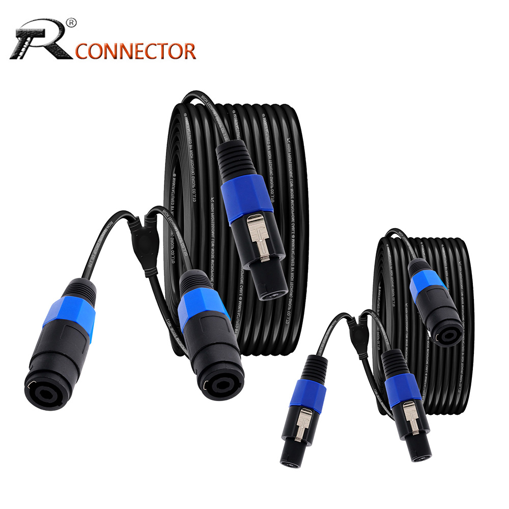 Audio Splitter Y - Speakon Splitter Cable,1 to 2 Splitter