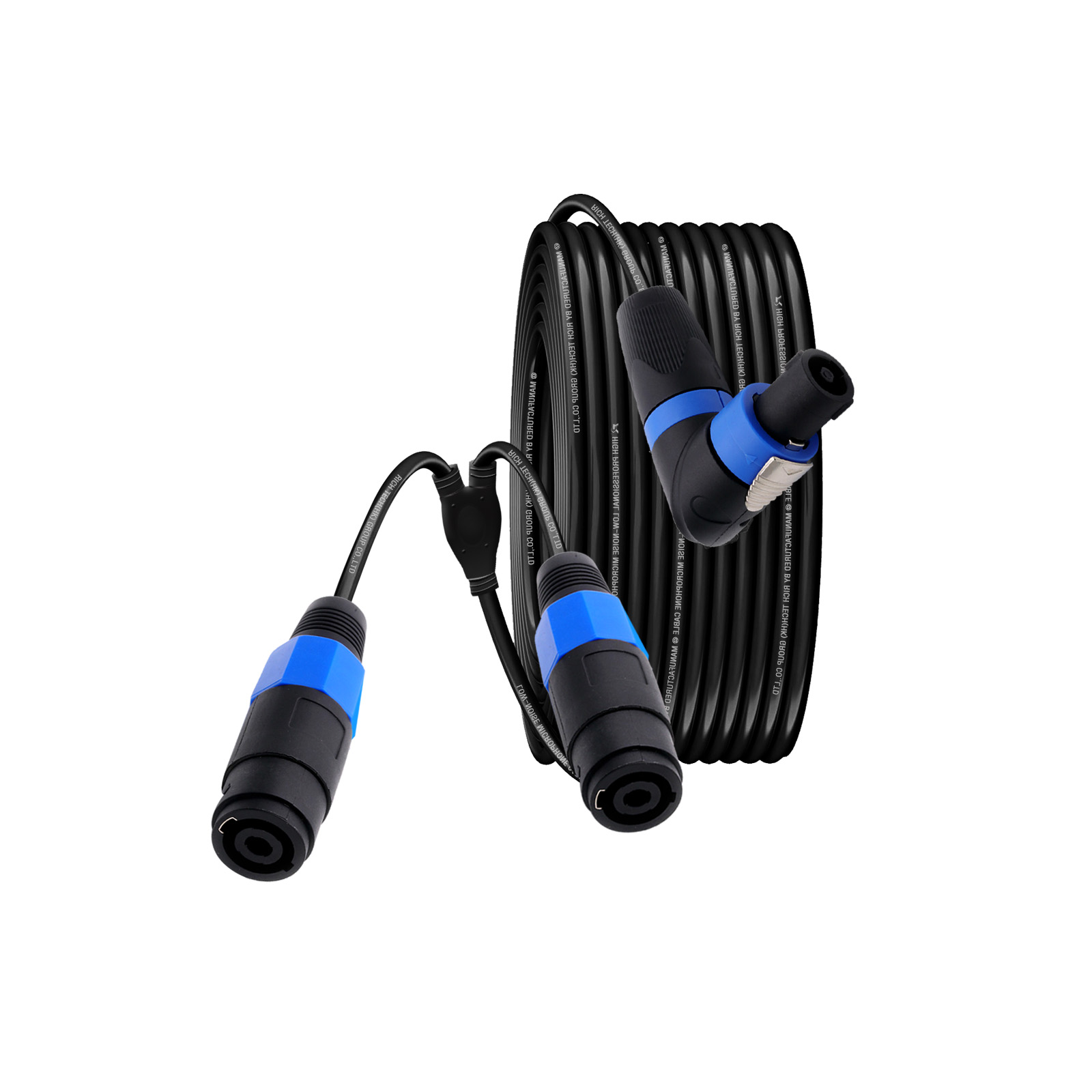 Speakon Splitter Cable,1 to 2  - Audio Splitter Y reseña y precio