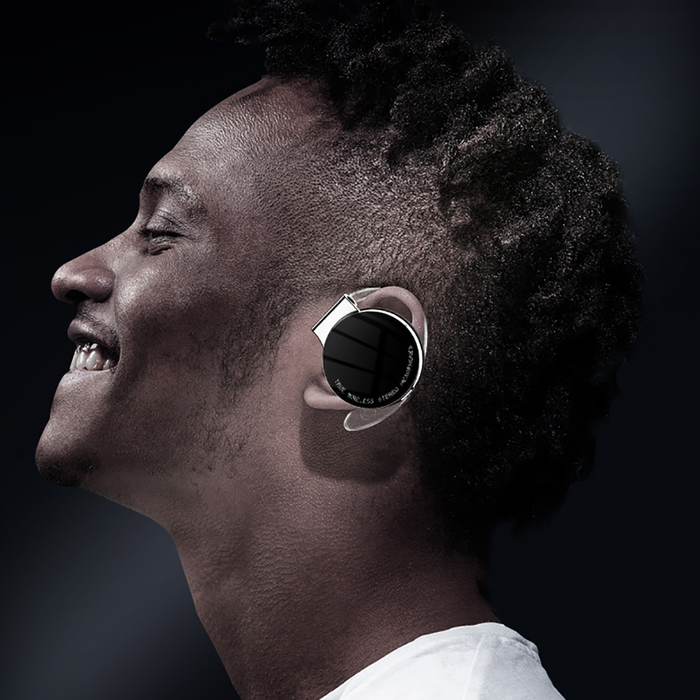F2 TWS Earphones With Micropho - Sports Earphone Hook reseña y precio