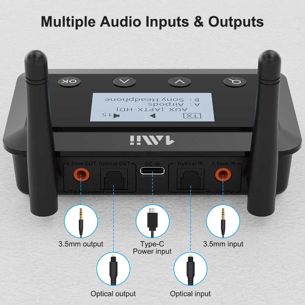 1Mii B03+ Home Theater Long Ra - Bluetooth Adapter Receiver reseña y precio