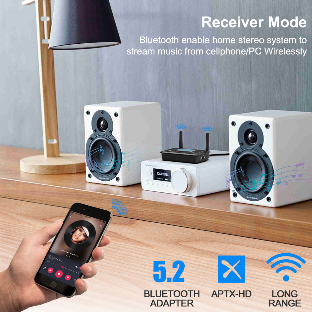 1Mii B03+ Home Theater Long Ra - Bluetooth Adapter Receiver reseña y precio