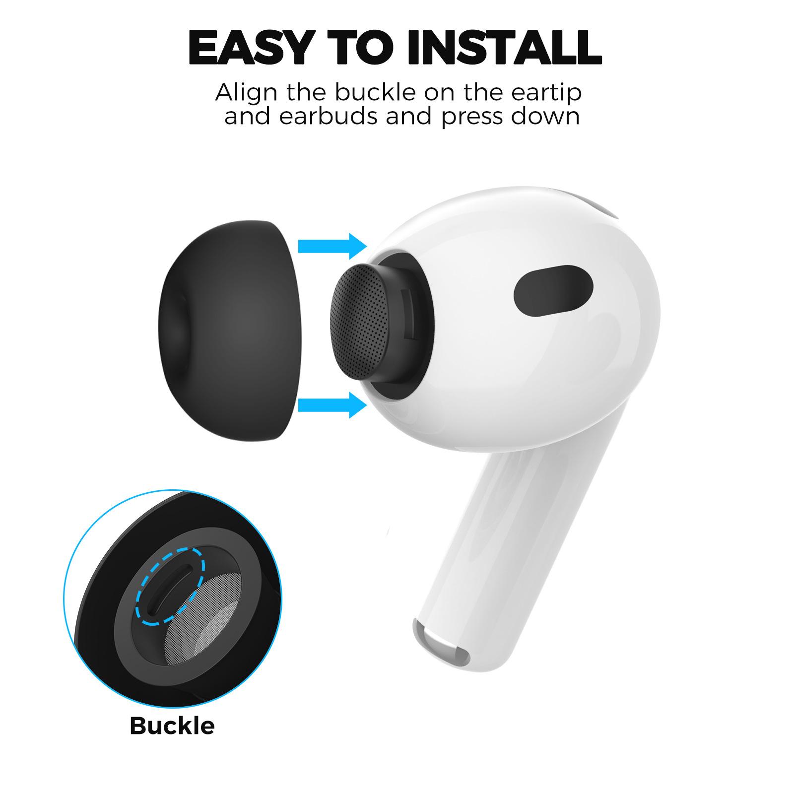 For AirPods Pro 3 XDcase 4 Pai - Silicone Ear Tip Replacement reseña y precio