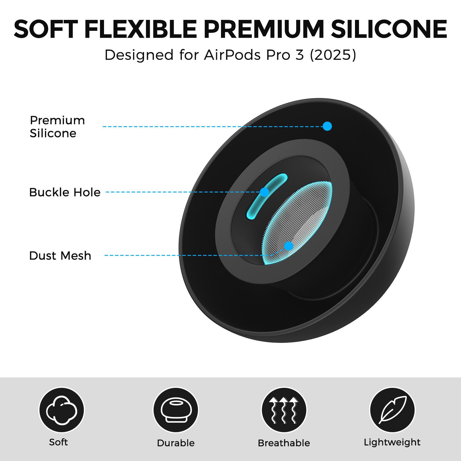 For AirPods Pro 3 XDcase 4 Pai - Silicone Ear Tip Replacement reseña y precio