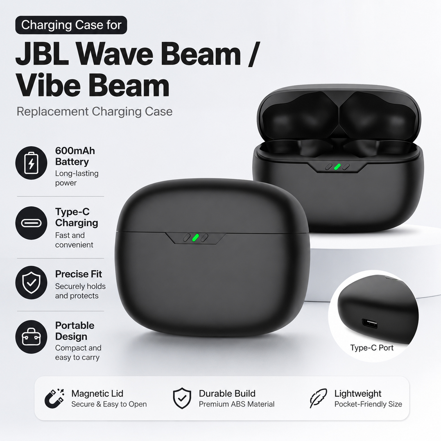 Earbuds Charging Case Replacem - Earbuds Charging Case reseña y precio