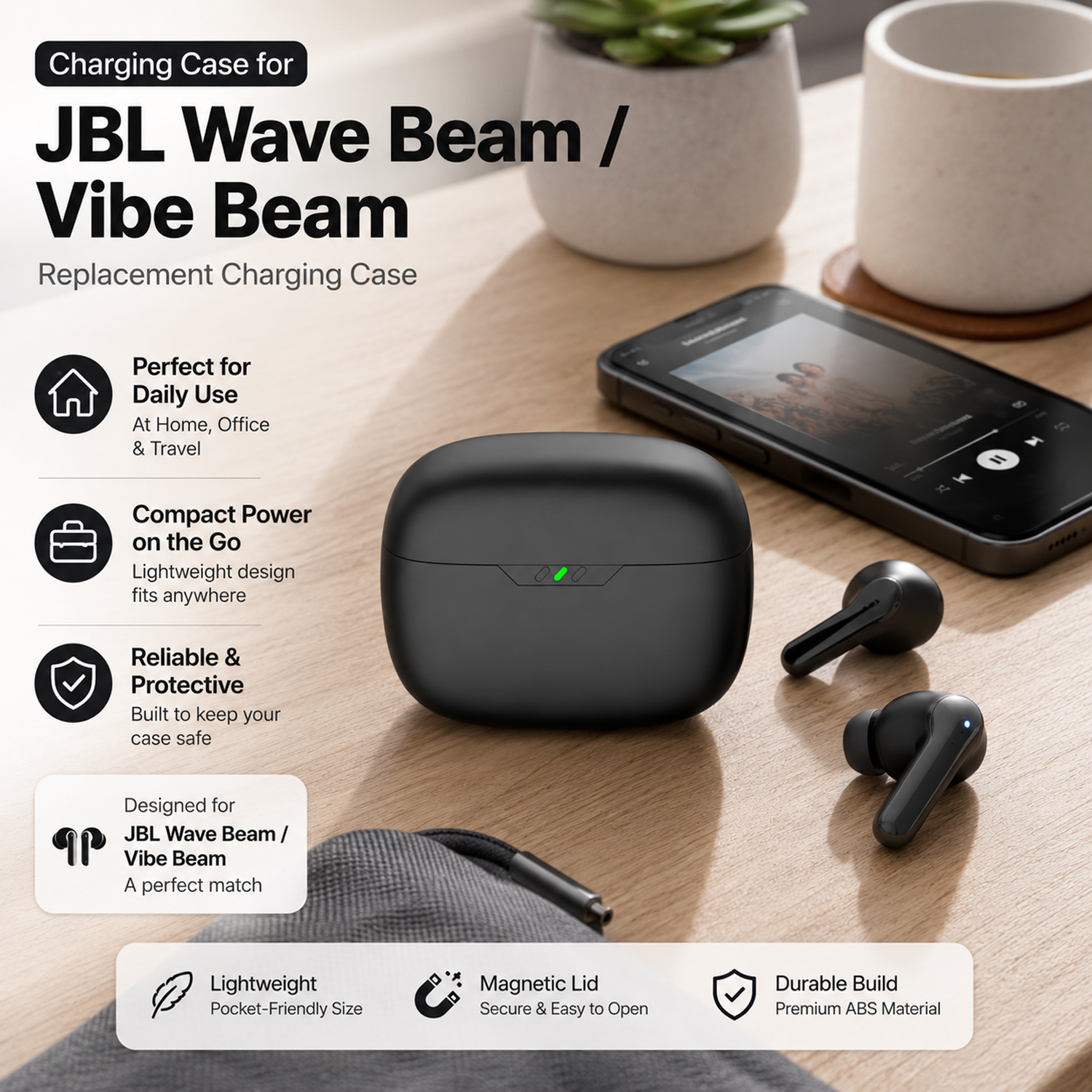 Earbuds Charging Case Replacem - Earbuds Charging Case reseña y precio