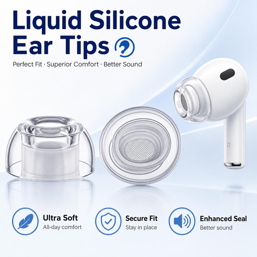 Silicone Ear Tips for AirPods  - Silicone Ear Tip Replacement reseña y precio