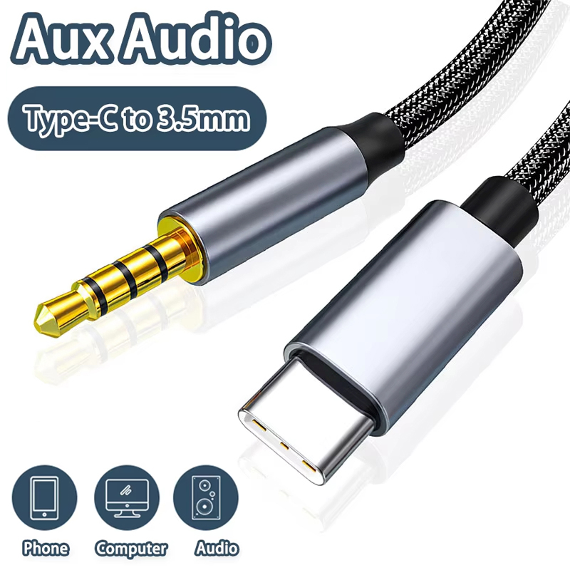 2m High Quality USB Type C to  - Cable Extension 3.5 reseña y precio