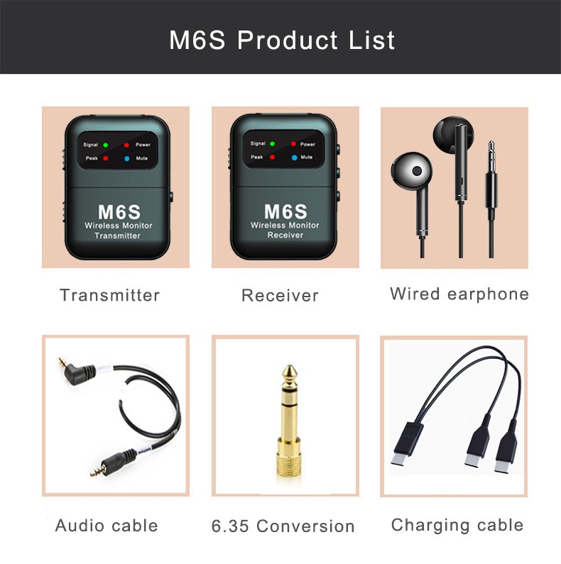 2.4G Stereo Wireless In-Ear Mo - In Ear Monitor Iem reseña y precio