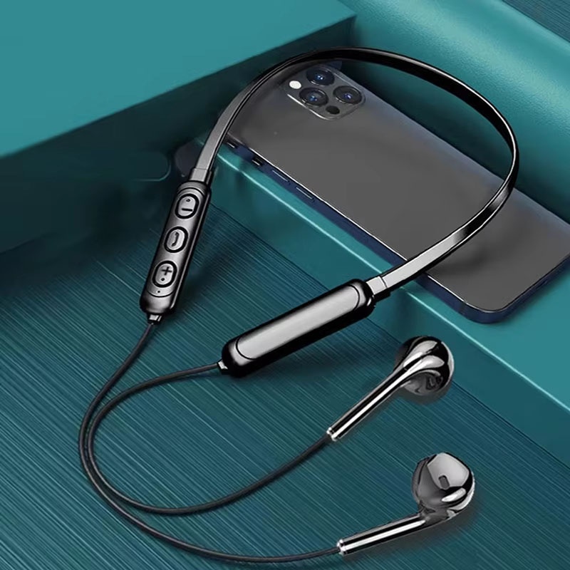 Neck Hanging Bluetooth Headset - Bluetooth Headset On Ear reseña y precio