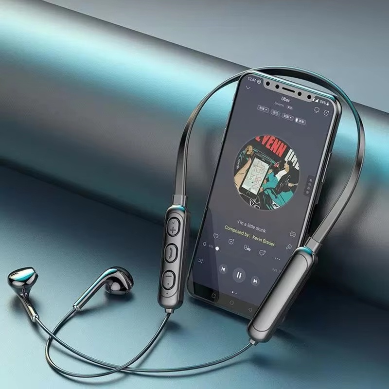 Neck Hanging Bluetooth Headset - Bluetooth Headset On Ear reseña y precio