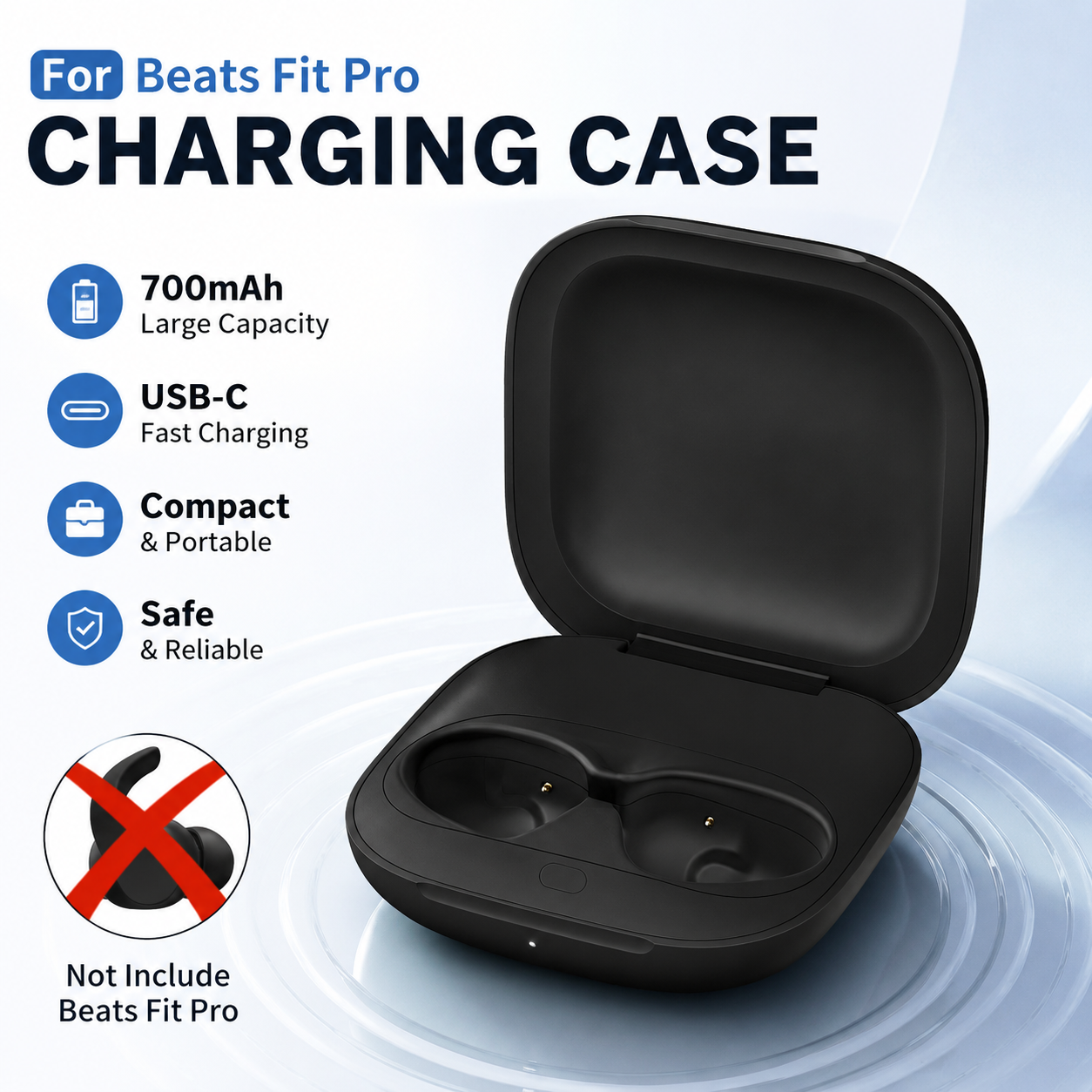 Replacement Charging Case For  - Earbuds Charging Case reseña y precio