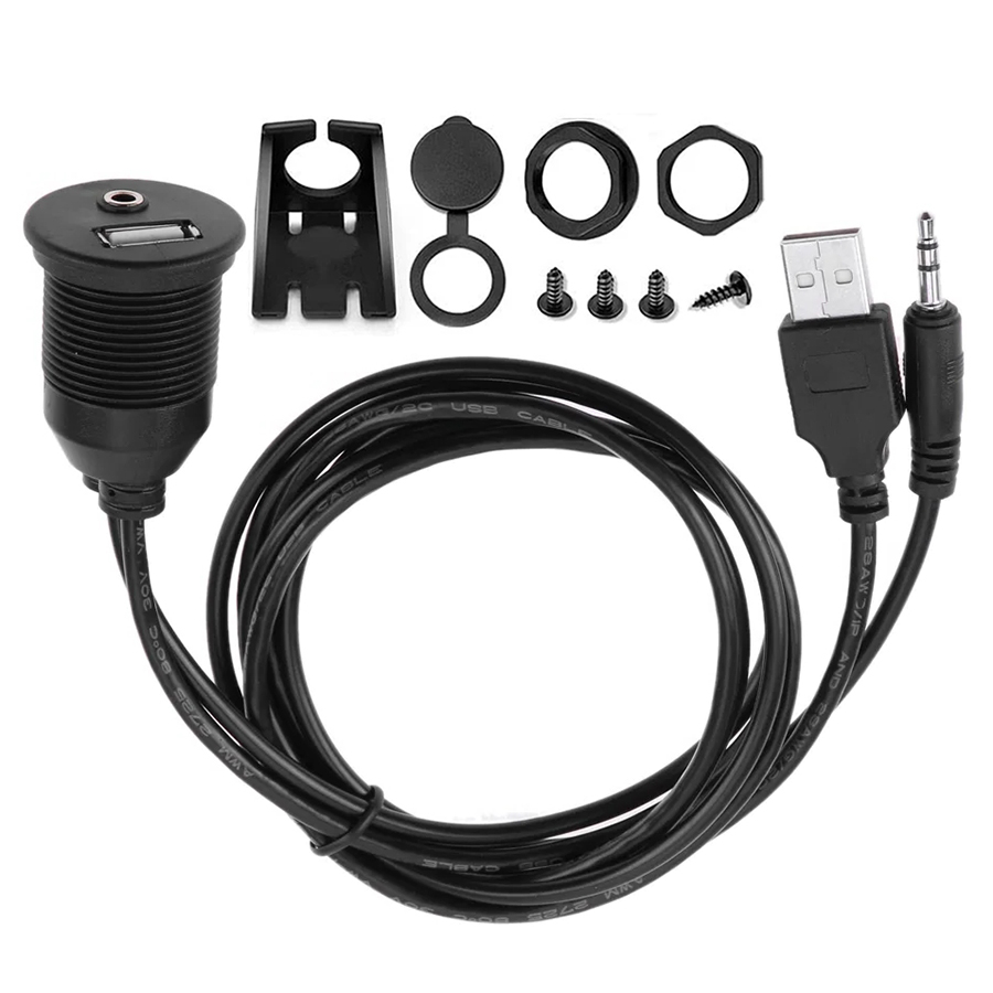 1M USB & 3.5mm AUX Male to Fem - Cable Extension 3.5 reseña y precio