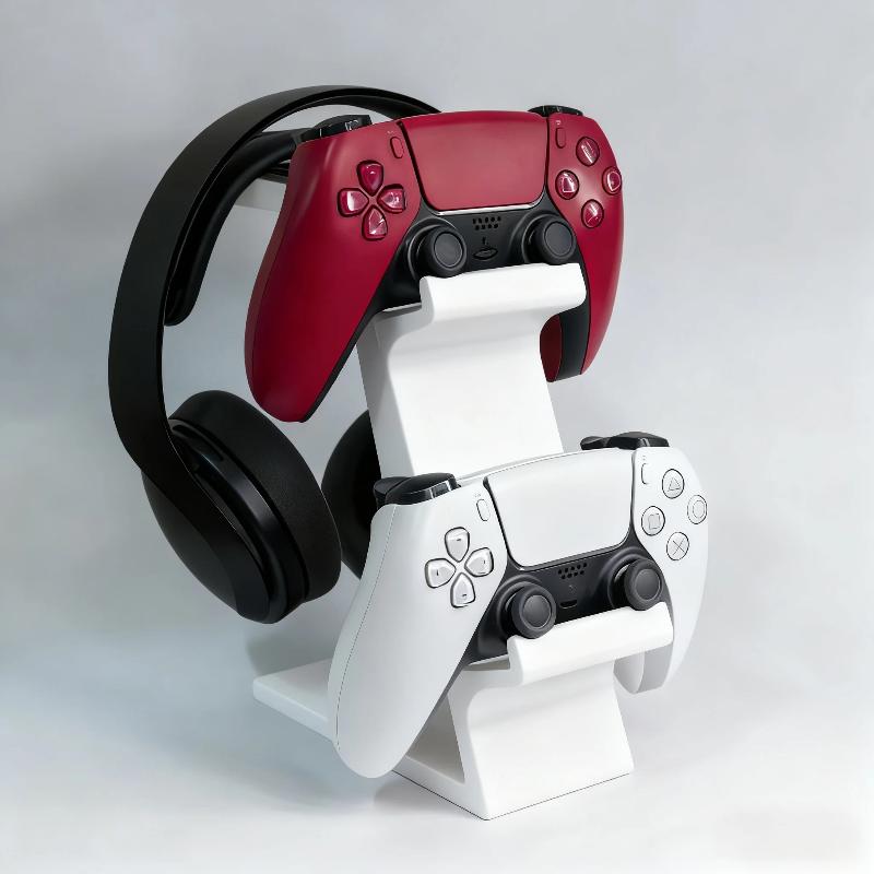 ●3-in-1 Controller Stand For D - Headphone Stand Desk reseña y precio