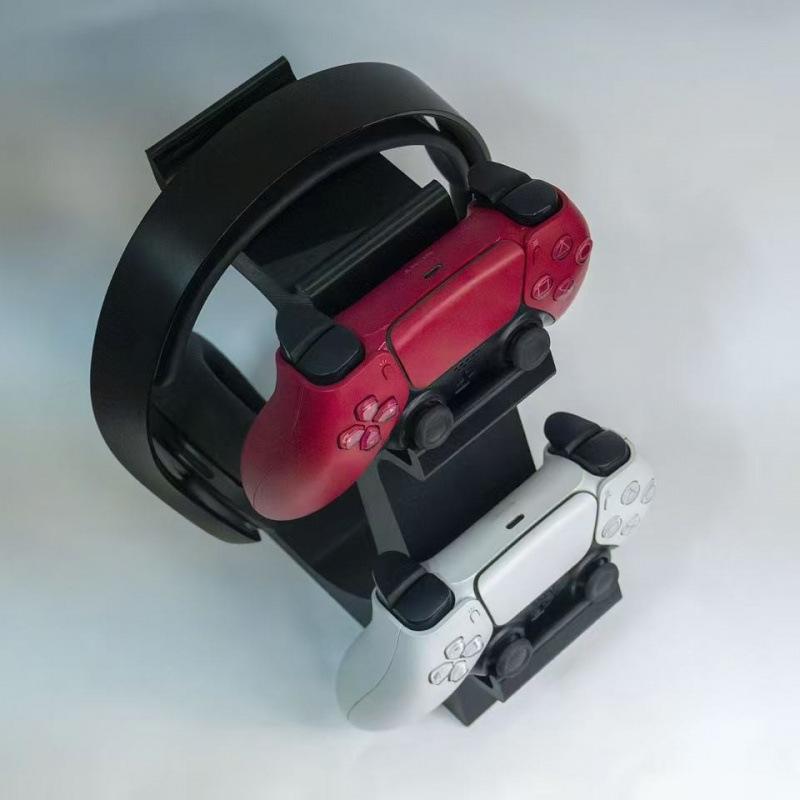 ●3-in-1 Controller Stand For D - Headphone Stand Desk reseña y precio