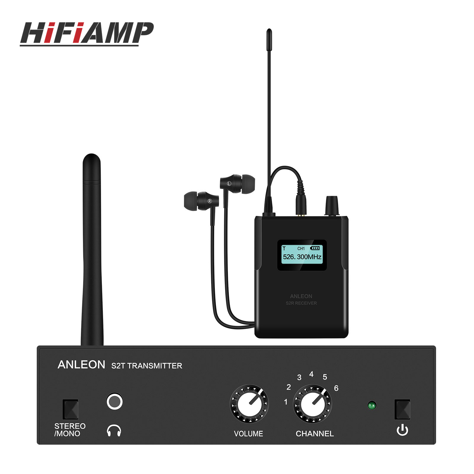 ANLEON S2 526-535MHz/561-568MH - In Ear Monitor Iem reseña y precio