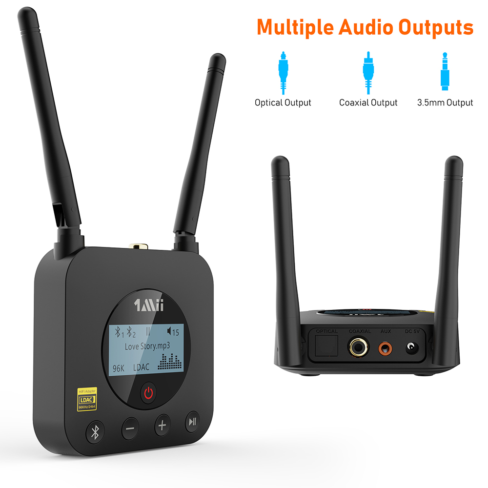 1Mii B06Pro+ Home Stereo Recei - Bluetooth Adapter Receiver reseña y precio