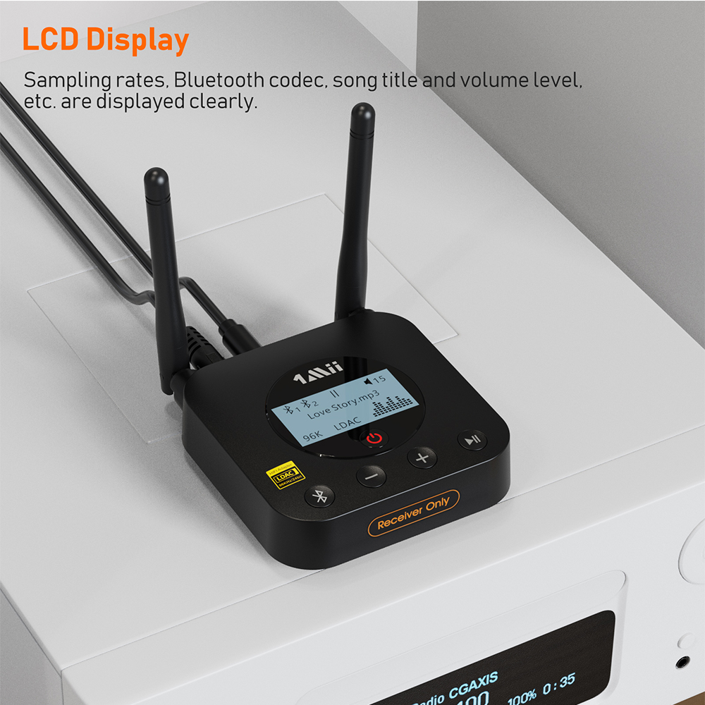 1Mii B06Pro+ Home Stereo Recei - Bluetooth Adapter Receiver reseña y precio