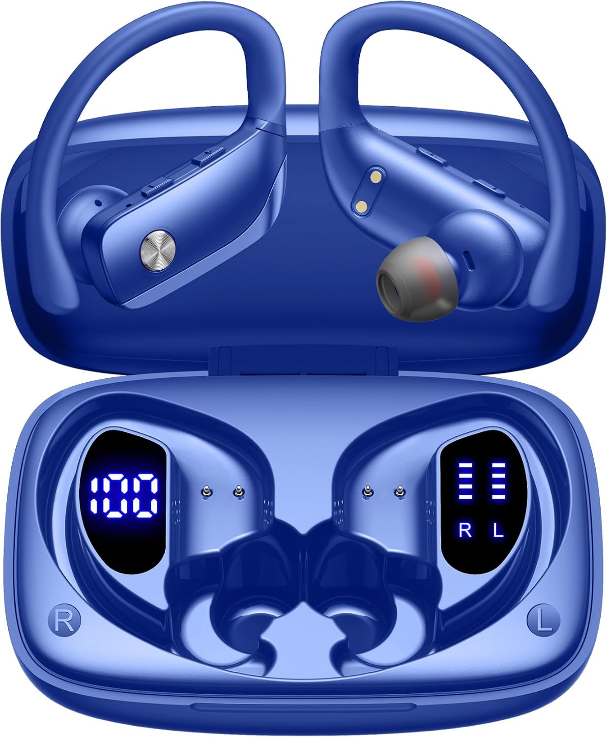 Wireless Earbuds with 80H Play - Sports Earphone Hook reseña y precio