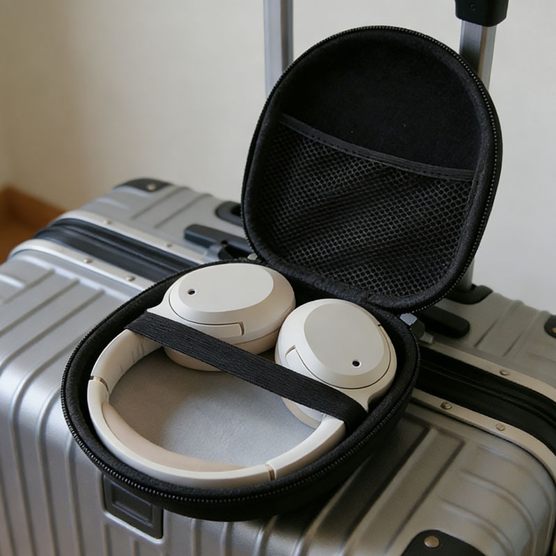 Headphone Storage Case 1Pc Bla - Headphone Case Hard reseña y precio